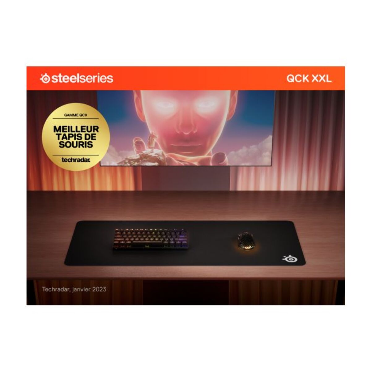 Tapis de souris STEELSERIES QCK XXL