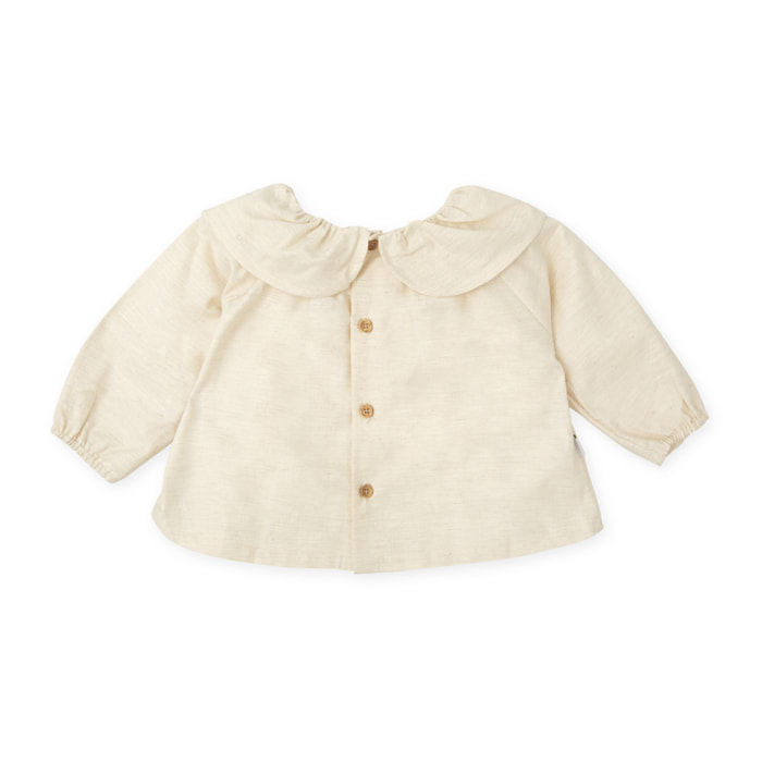 Blusa . - Beige