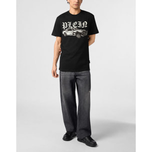 PHILIPP PLEIN T-shirt girocollo a maniche corte RACING