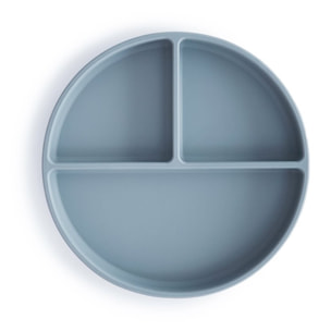 Mushie Plato Ventosa-Compartimentos Solid