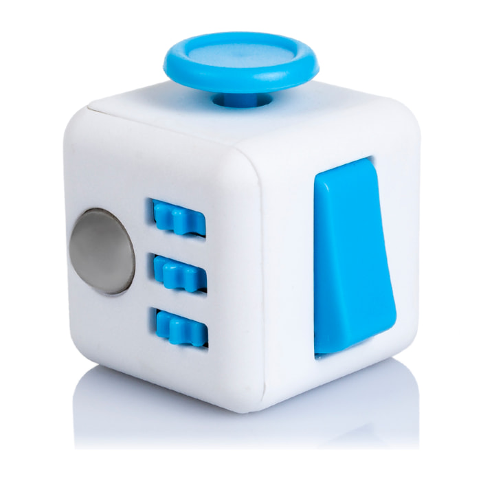FIDGET CUBE ANTI STRESS CON 6 MODULI RILASSANTI
