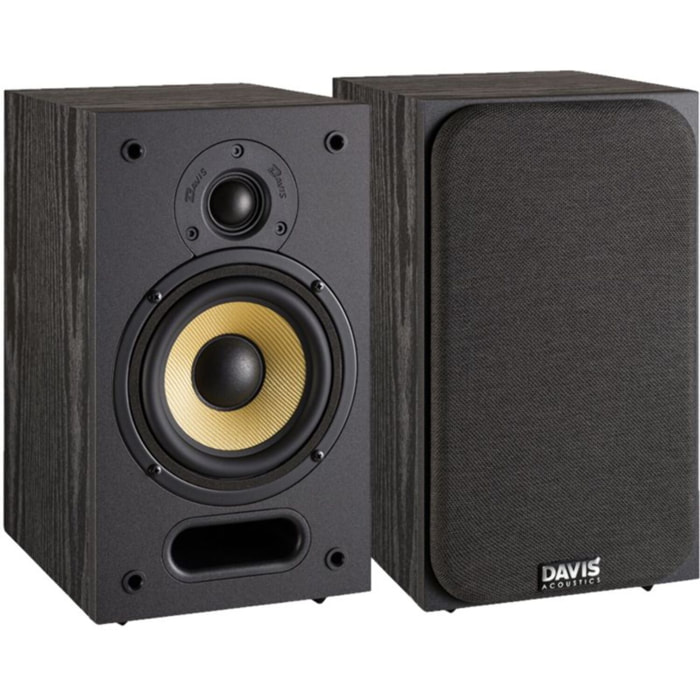 Enceinte surround DAVIS ARIANE 1 Frene noir x 2