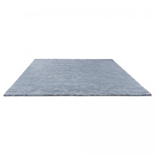 Tapis salon et chambre fait main en laine motif floral ALTA