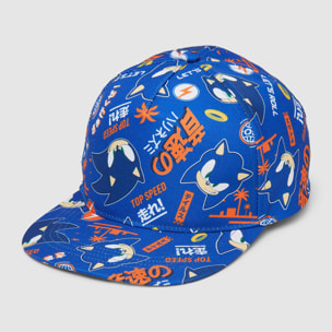 Cappellino baseball stampa Sonic