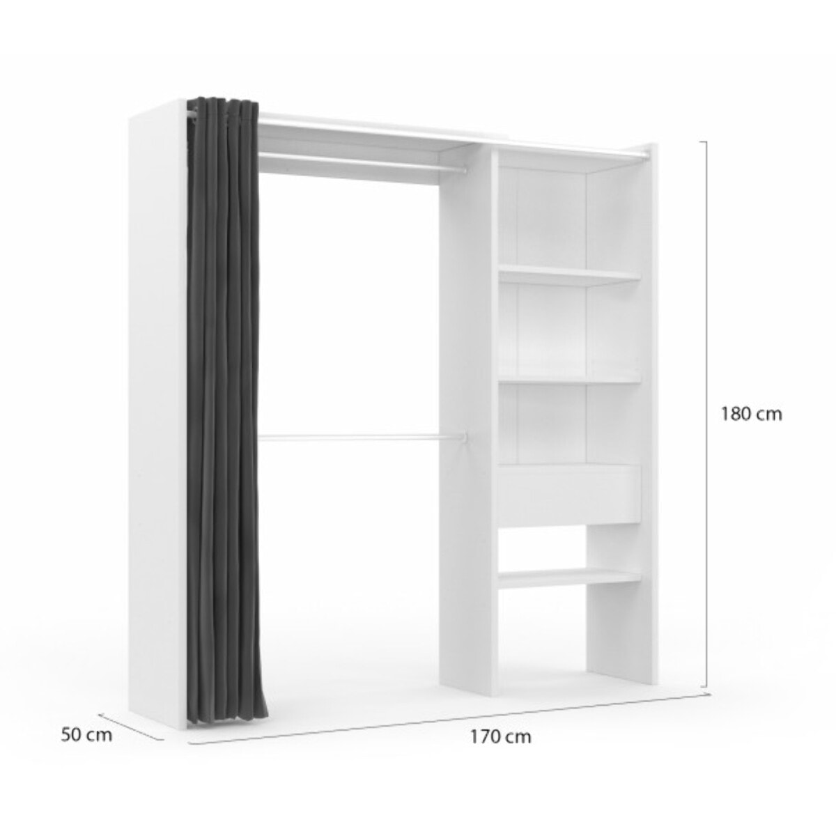 Dressing extensible Aline - Simple colonne