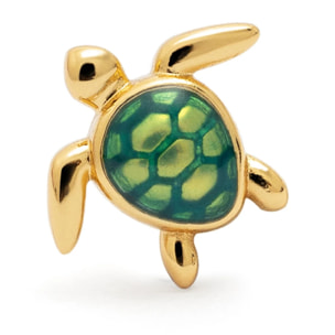 Orecchino Tartaruga Placcato Oro