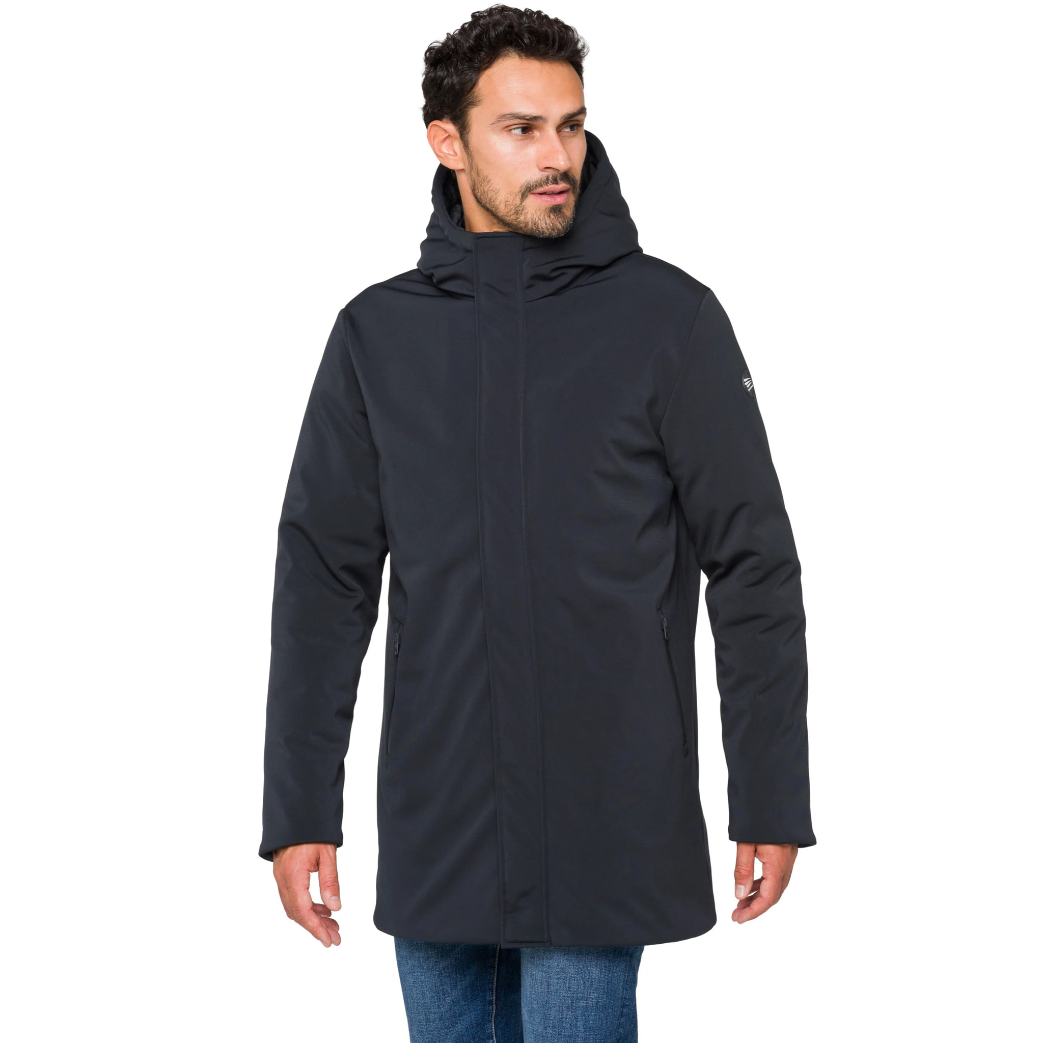 Parka KHANGAR acolchada impermeable gris