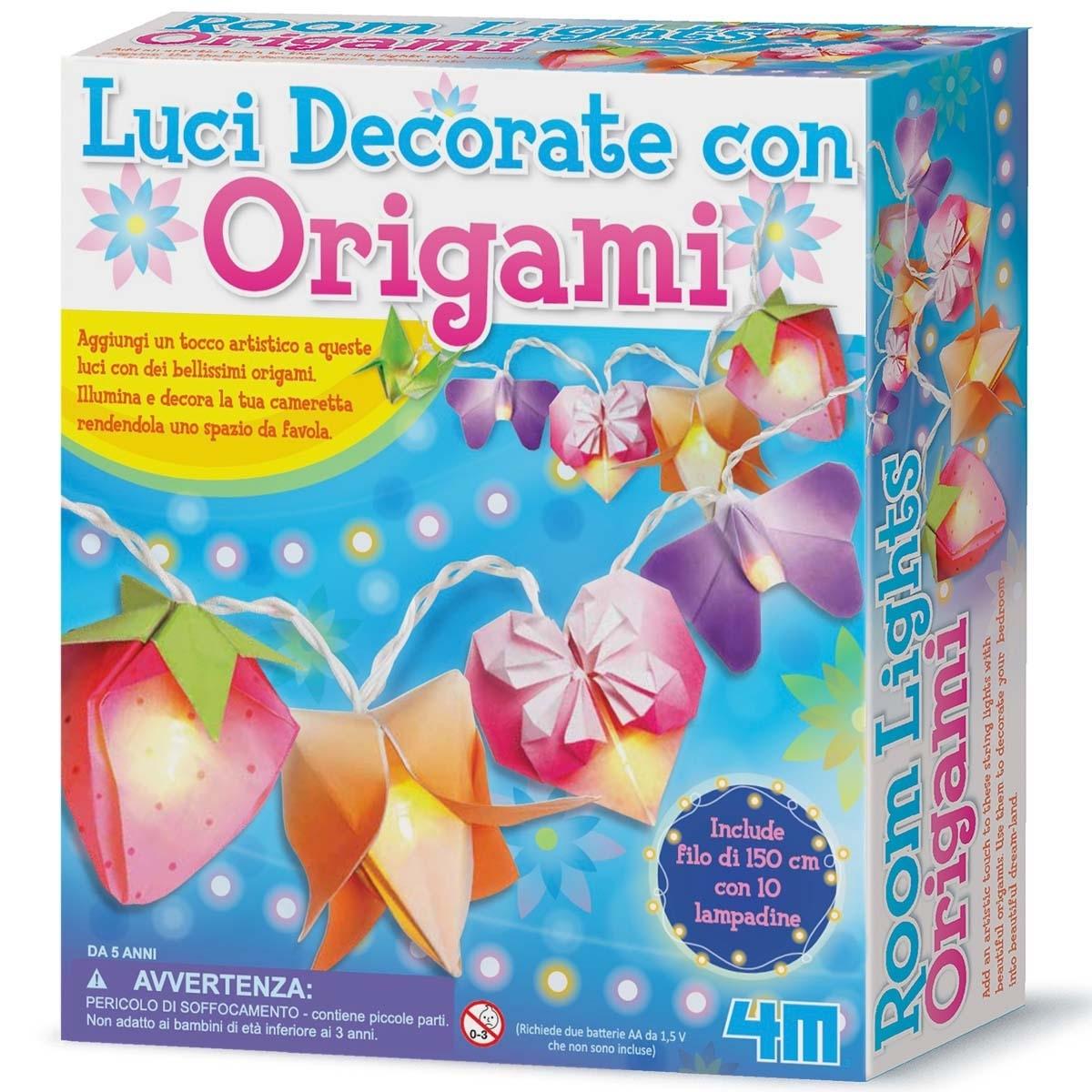 Luci Decorate con Origami