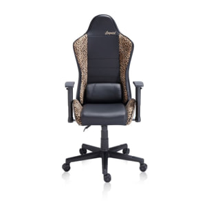 Silla gaming Gear Leopard Leopard - Negro