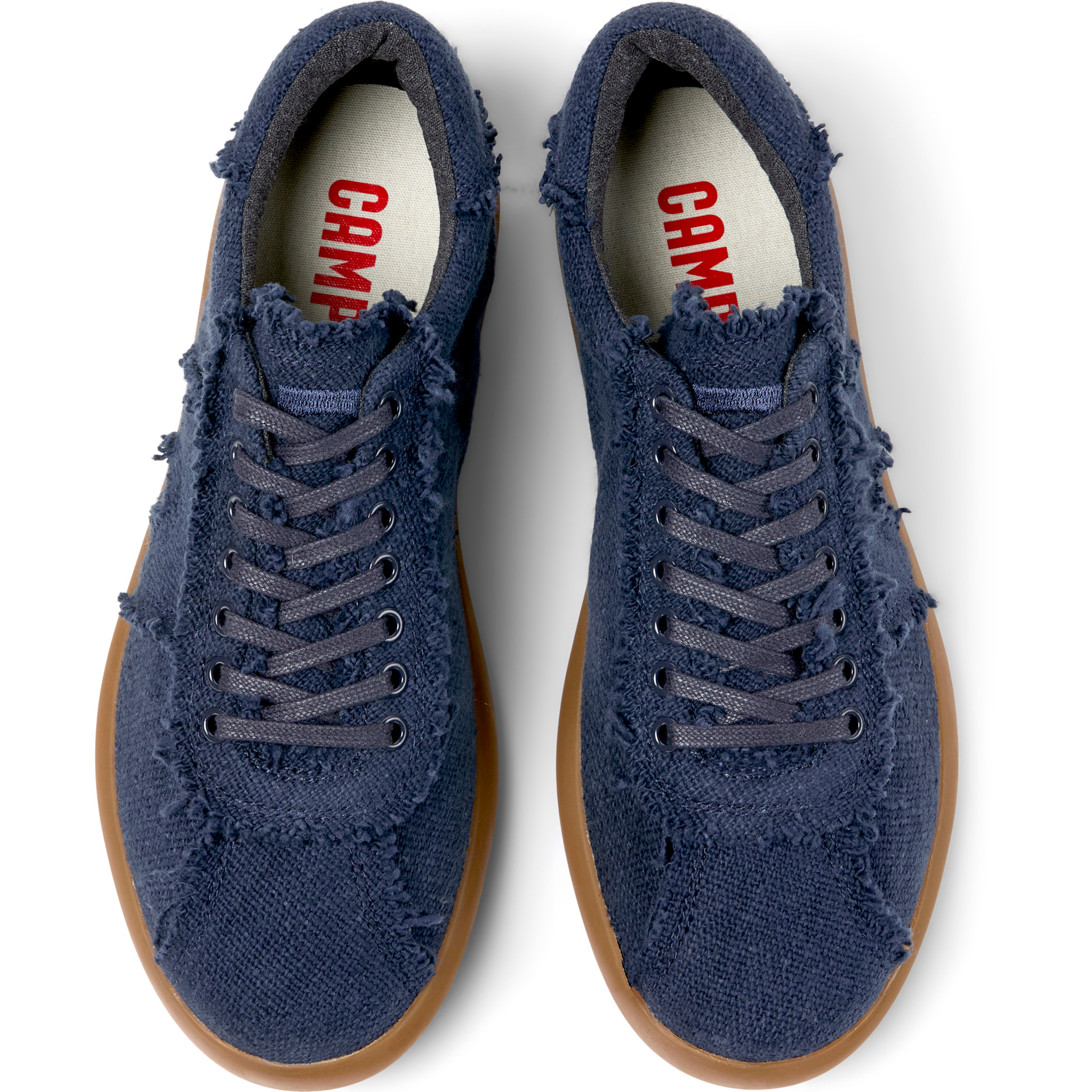 Zapatillas - CAMPER Pelotas Soller - Azul - Tejido natural