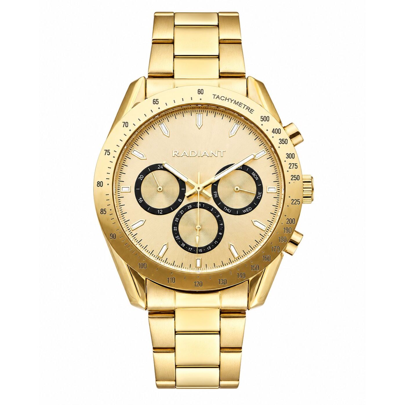Reloj Radiant RA668703 Hombre Analogico Cuarzo con Correa de Acero inoxidable