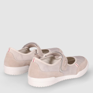 Zapatos de Tejido - Arena - Tacón: 1 cm