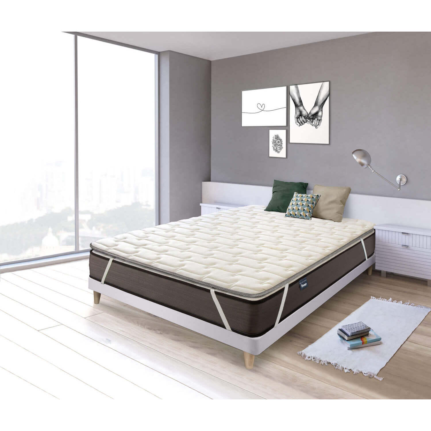 Topper Vissoft Bamboo Basic, Altura 3 cm