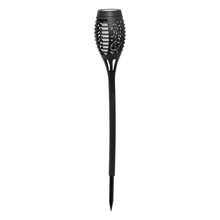 Balise d'extérieur solaire "Lita" noir H50cm