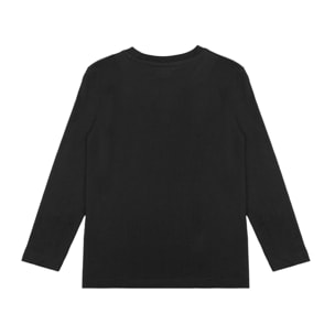 T-shirt da bambino a manica lunga con logo grande Leone 1947 Basic