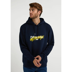 Sudadera Con Capucha de Hombre  Unstoppable Hoodie en Azul Marino D.Franklin