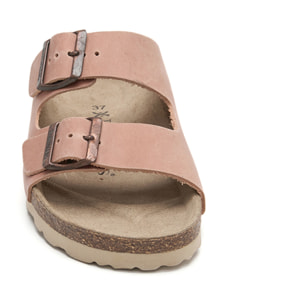 SANDALIA BABUNKERS ROSA