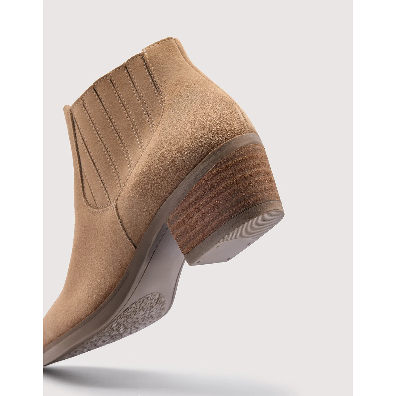 Botín Serraje Beige - Tex