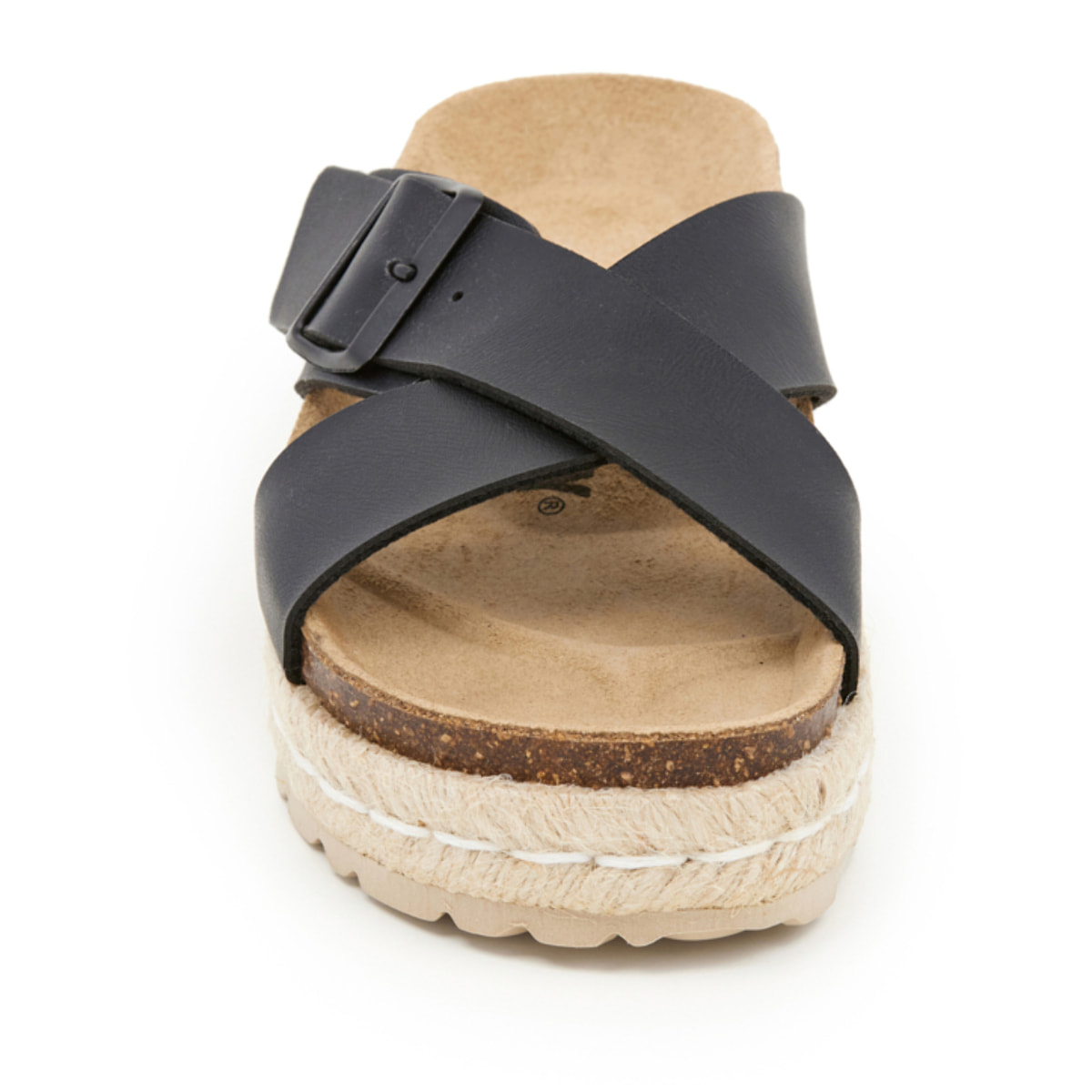 SANDALO CON ZEPPA BILLOWY NERO