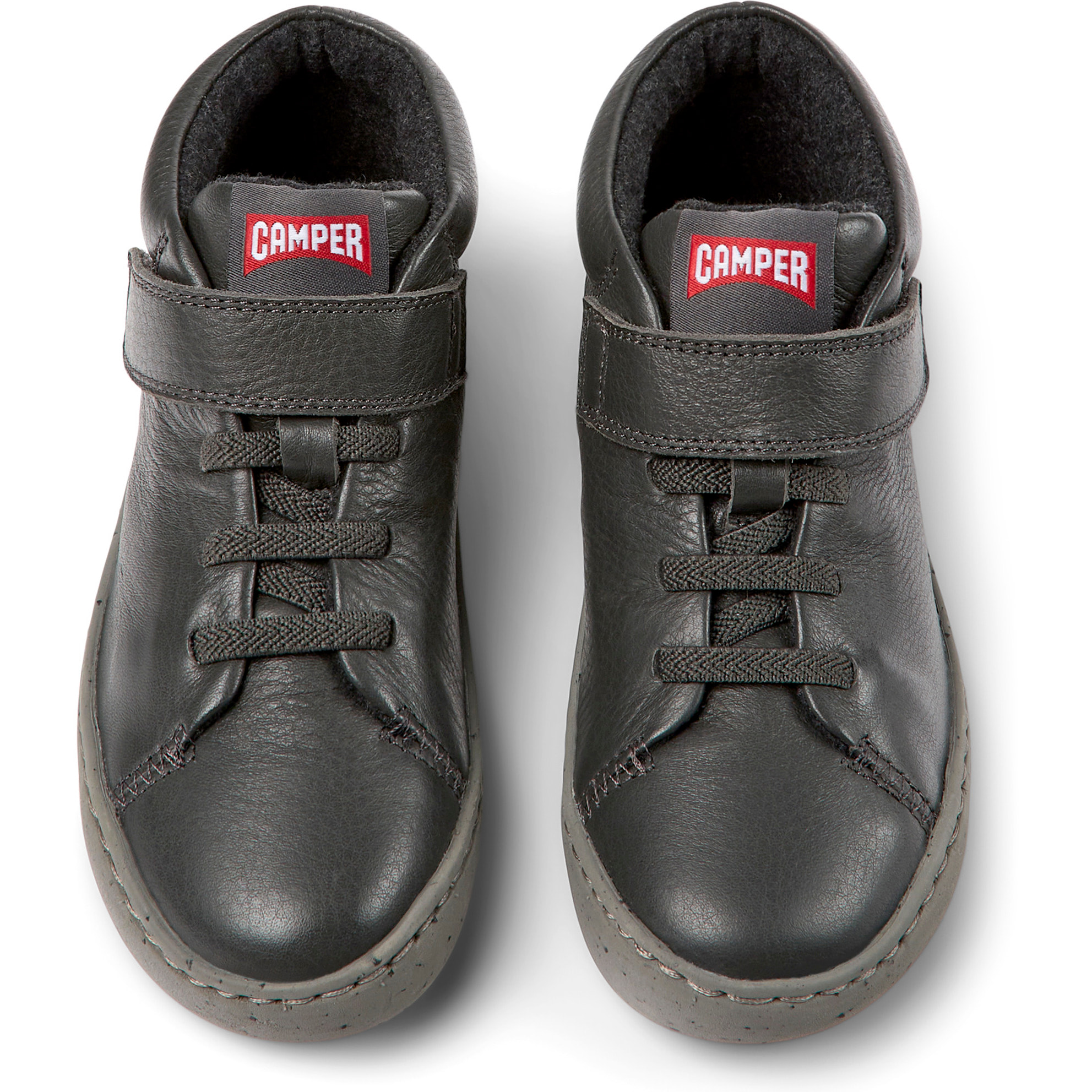 Botines - CAMPER Peu Touring - Gris - Cuero liso