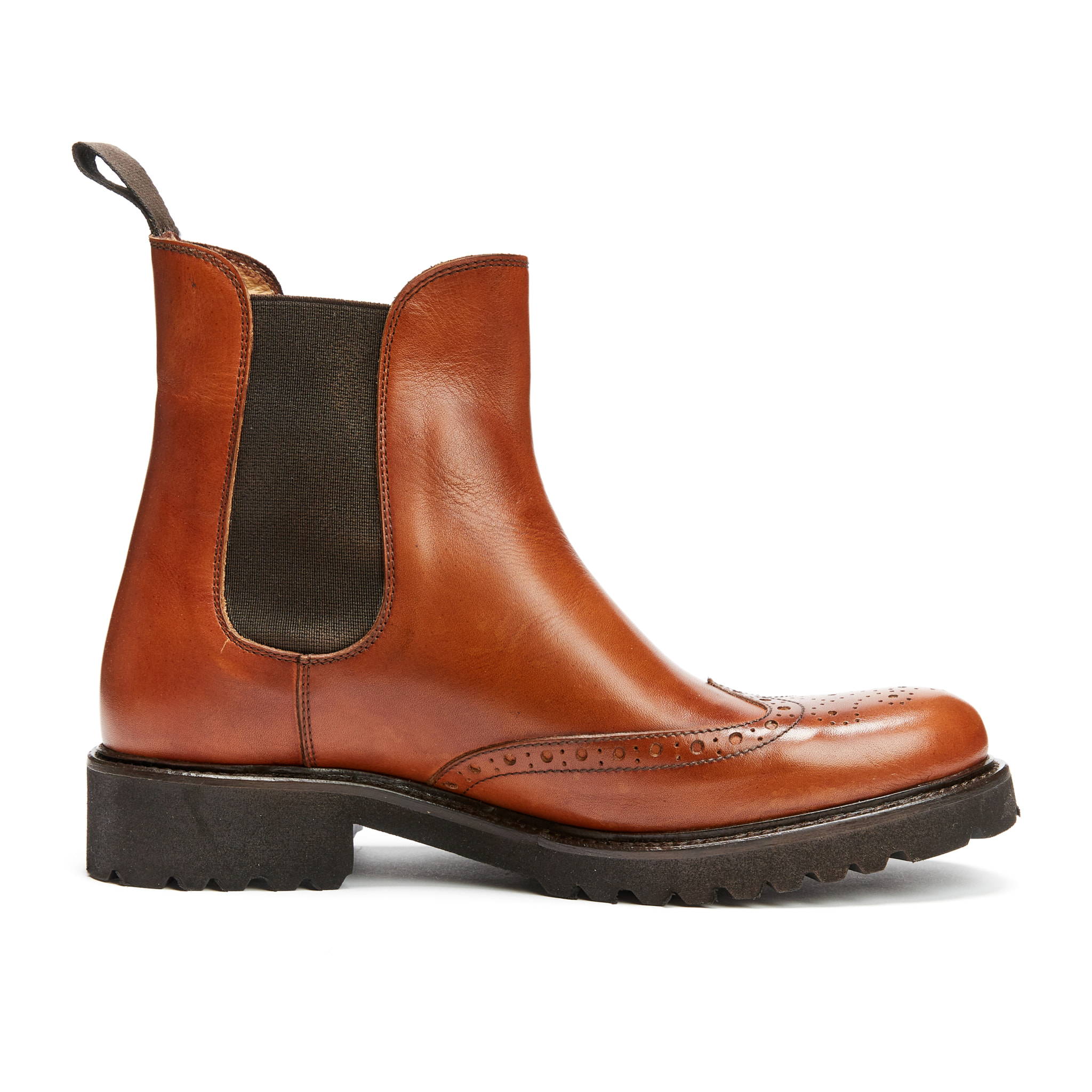 Chelsea boot British Passport marrone tan