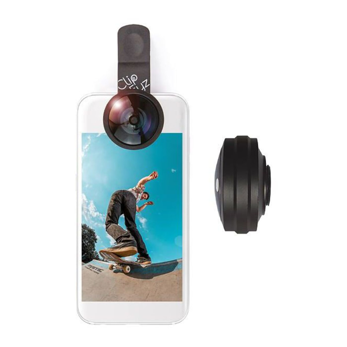 Objectif smartphone CLIPEYZ Super Fisheye Pro