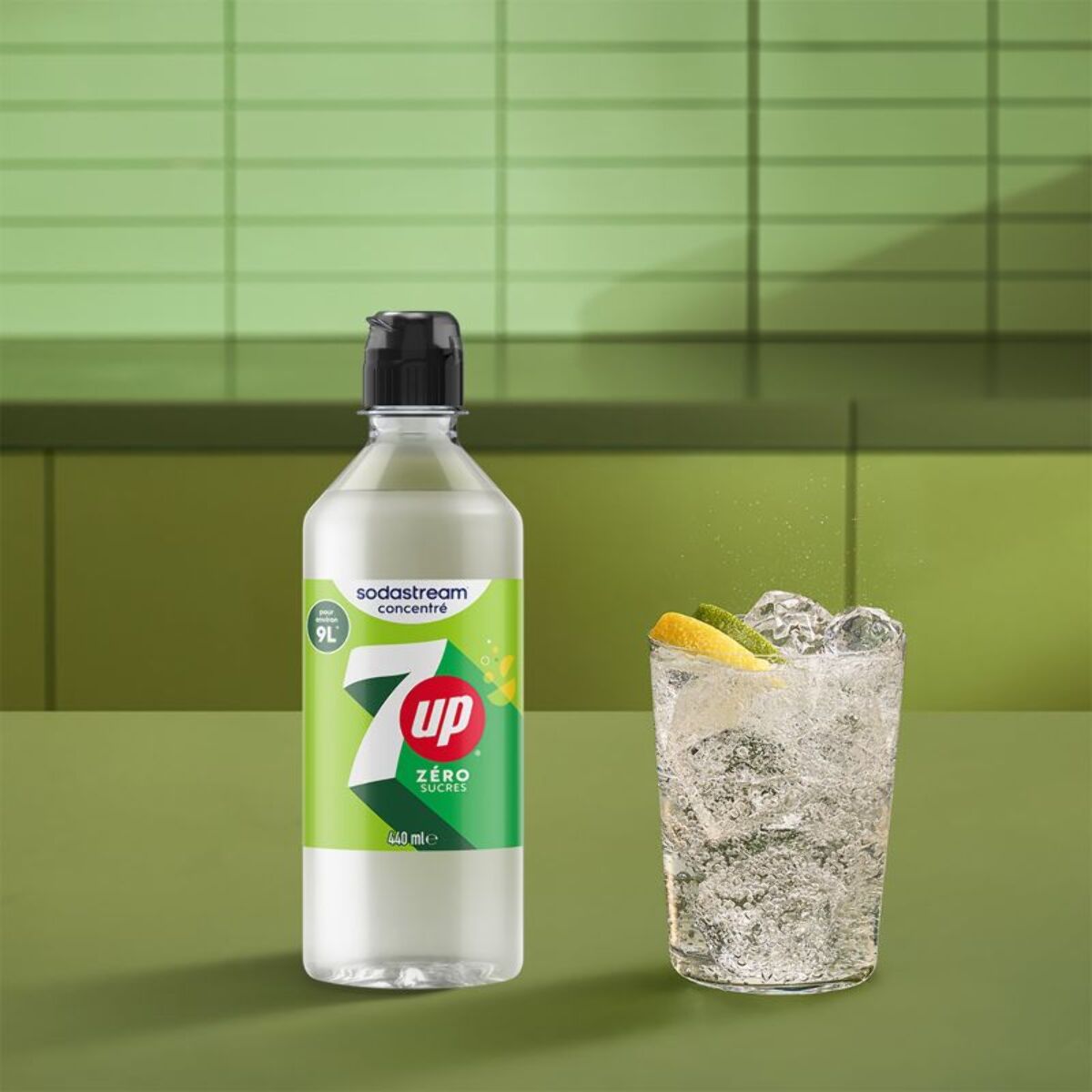 Concentré SODASTREAM 7UP FREE 440ML