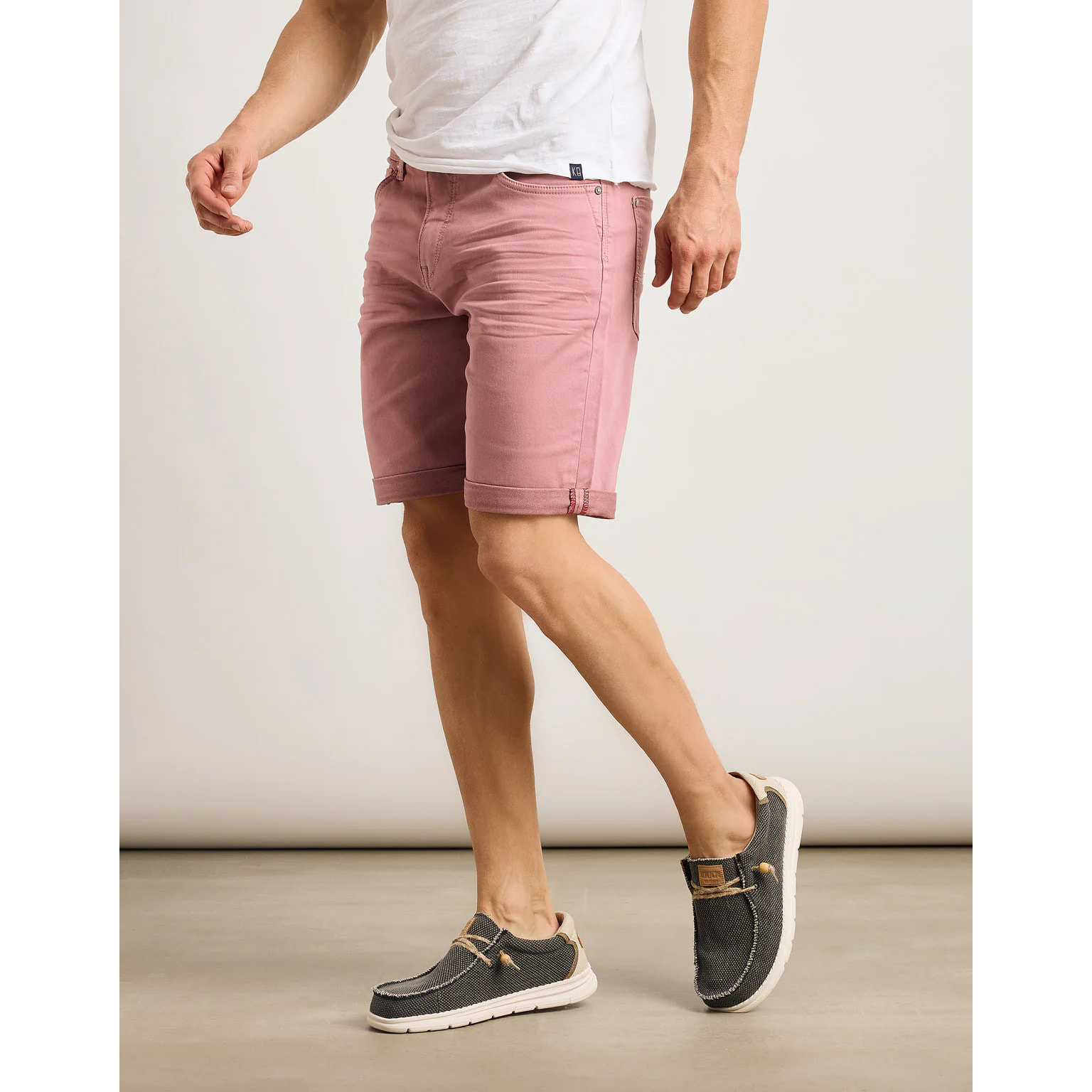 Bermuda Denim Rosa Ceniza - Palm Beach