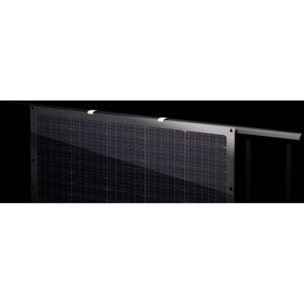 Panneau solaire LOGICOM ENERGY Kit 2x200W flexi+Micro-Ond.400W+support