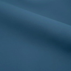 Lot de 2 chaises pour îlot central 65 cm en cuir synthétique bleu - Henrik