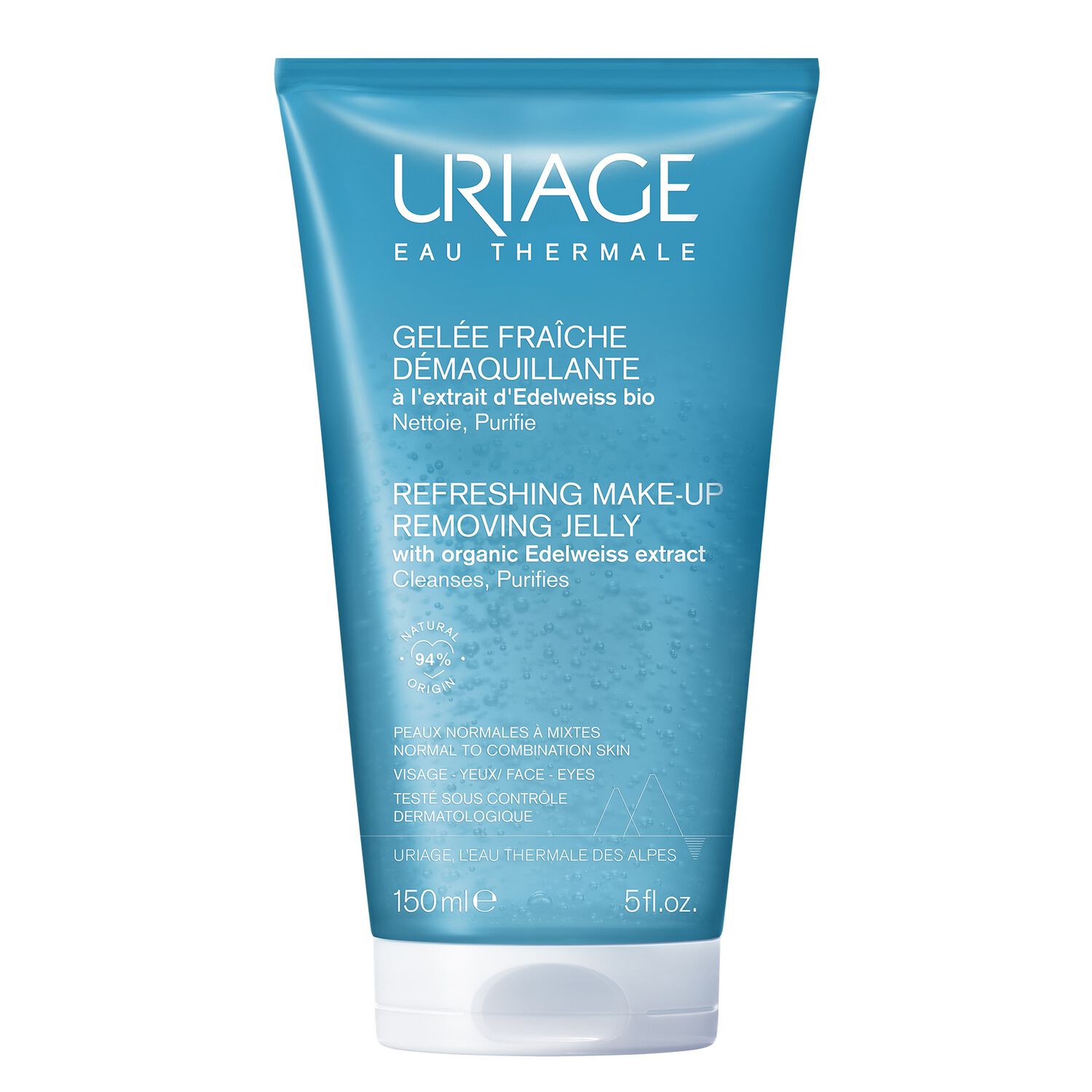 Gelée Fraîche Démaquillante - Nettoie et Purifie 150 ml