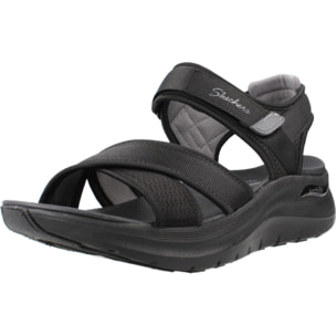 Sandalias Mujer 164078s Negro
