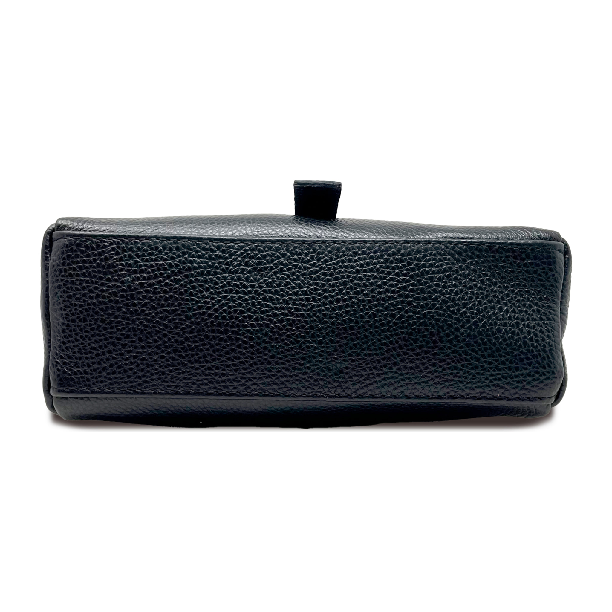 Chicca Borse - Tracollina Clutch Donna in Vera Pelle - Colore Nero