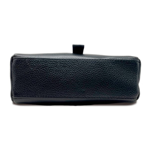 Chicca Borse - Tracollina Clutch Donna in Vera Pelle - Colore Nero