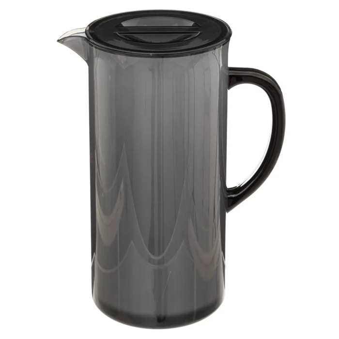 Pichet avec couvercle "Square" 1,95L gris charbon