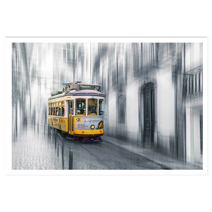 Poster lisboa - tram 28 Affiche seule
