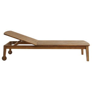 Bain de soleil en bois massif CANOPEE