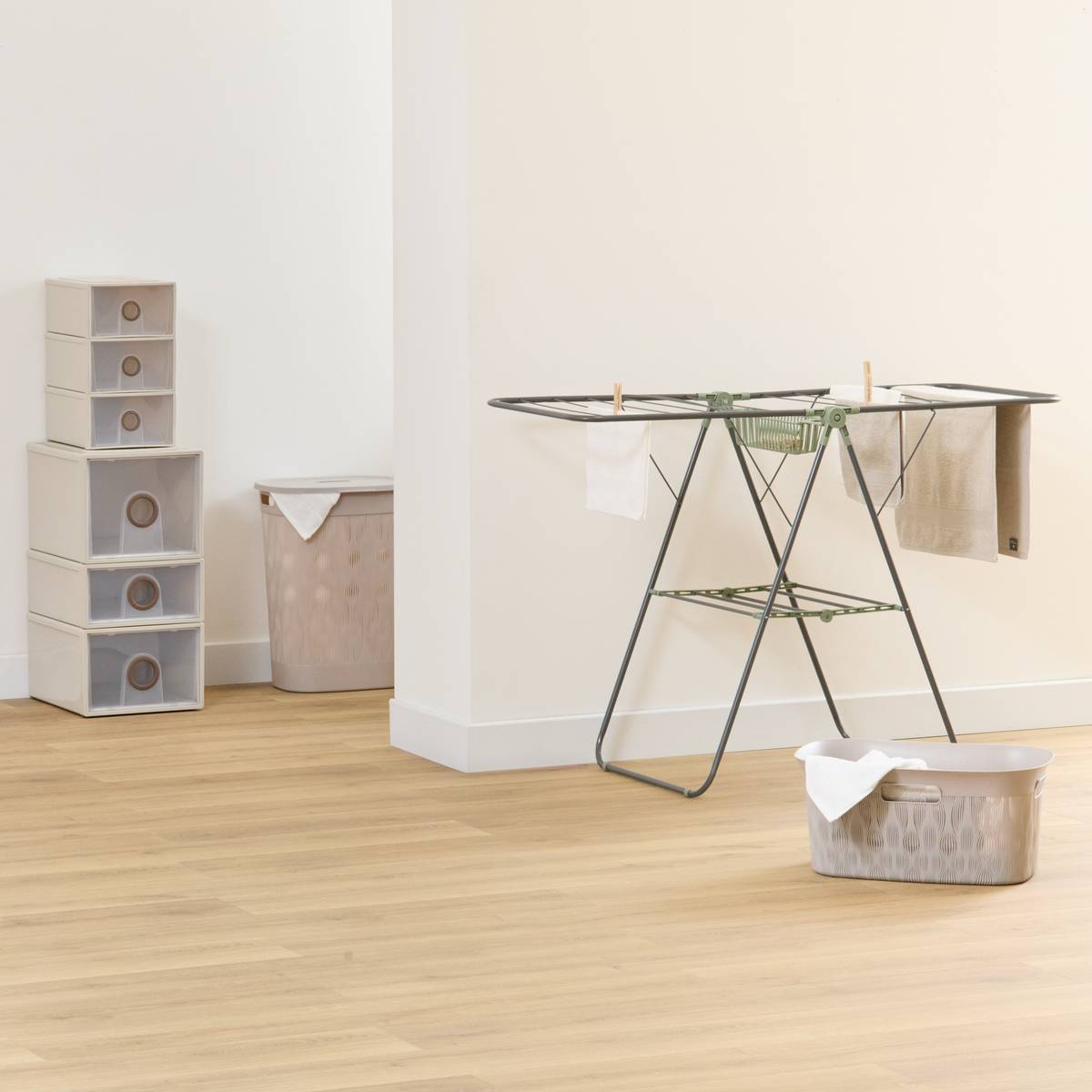 Étendoir à Linge Mojave 23M Gris 177x60x90 cm