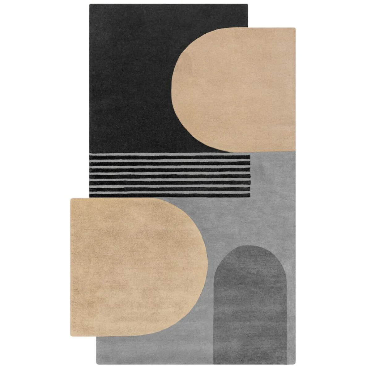 Tapis pure laine LOZENGE