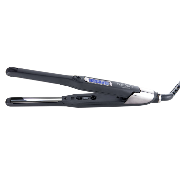 Fer à lisser sublime platinum volume flat - noir + coloris argenté - 48w