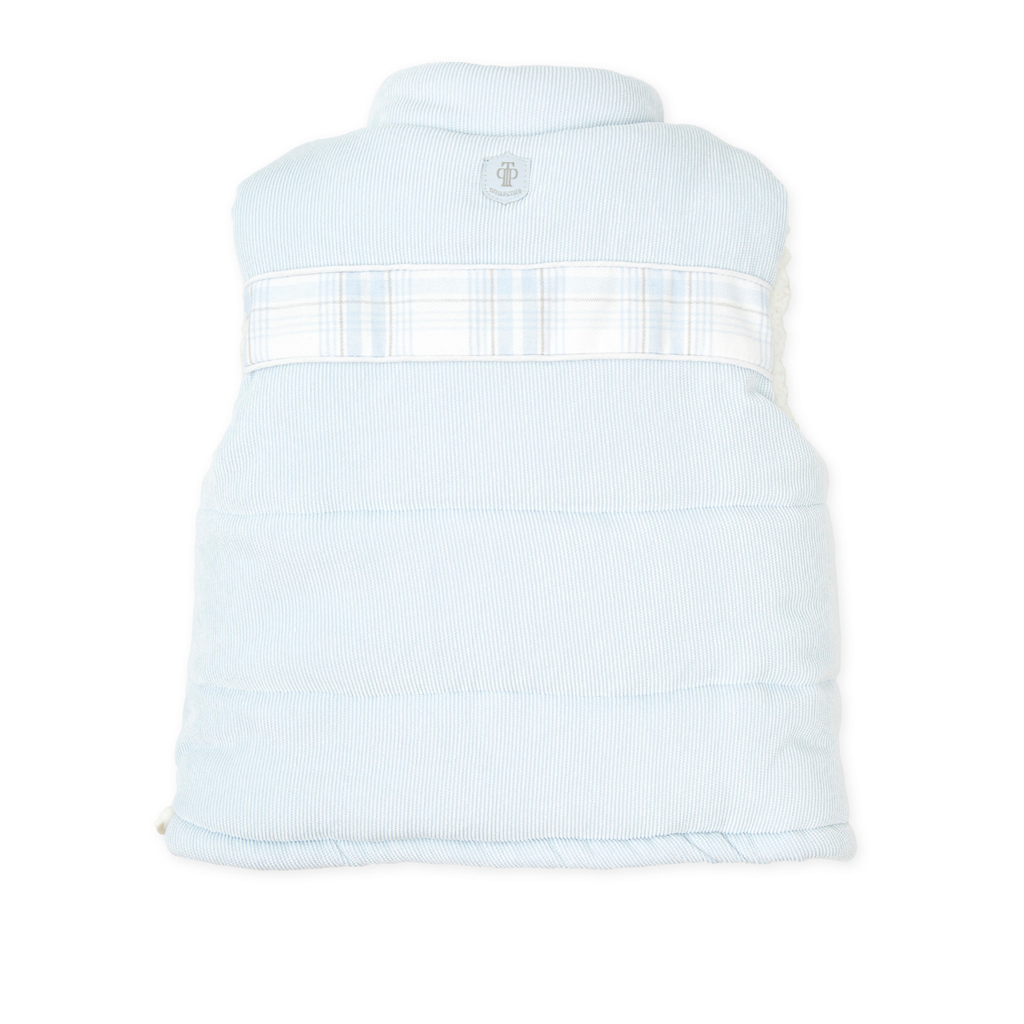 Chaleco . - Azul cielo