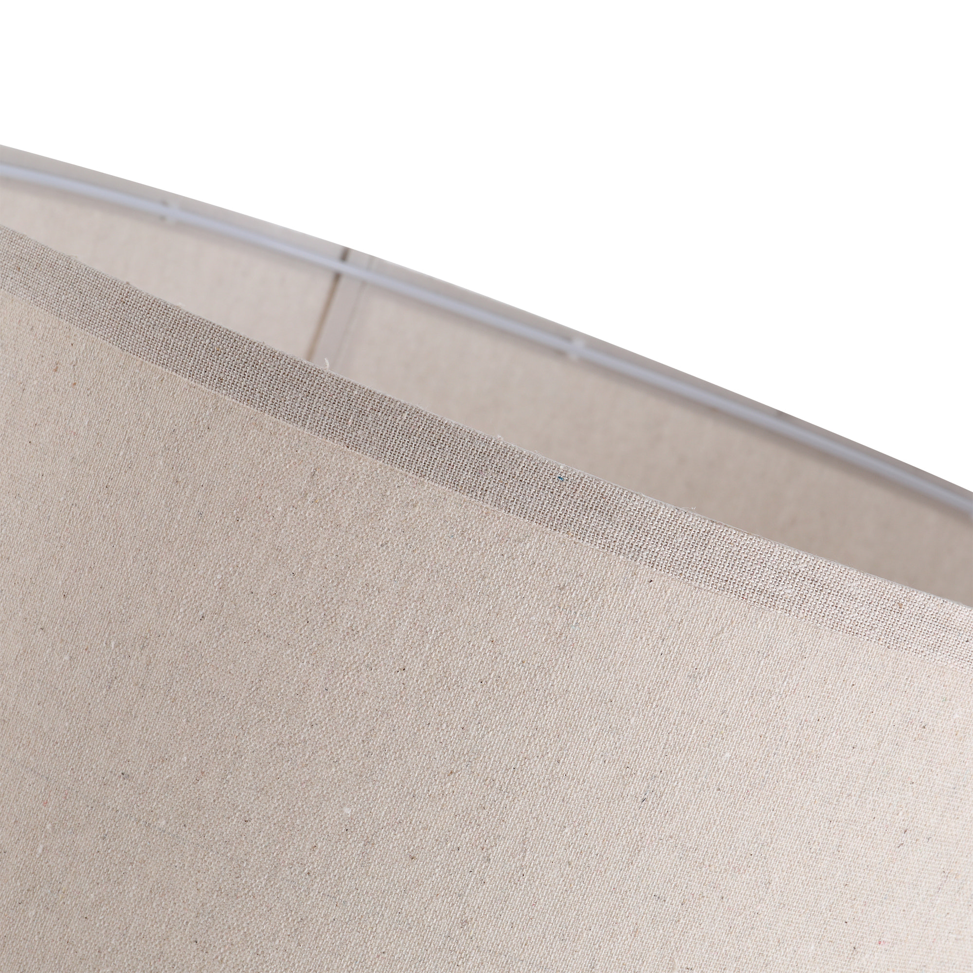Lampadaire trépied style scandinave 40 W max. dim. 45L x 45l x 152H cm bois de pin lin beige