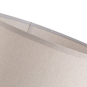 Lampadaire trépied style scandinave 40 W max. dim. 45L x 45l x 152H cm bois de pin lin beige