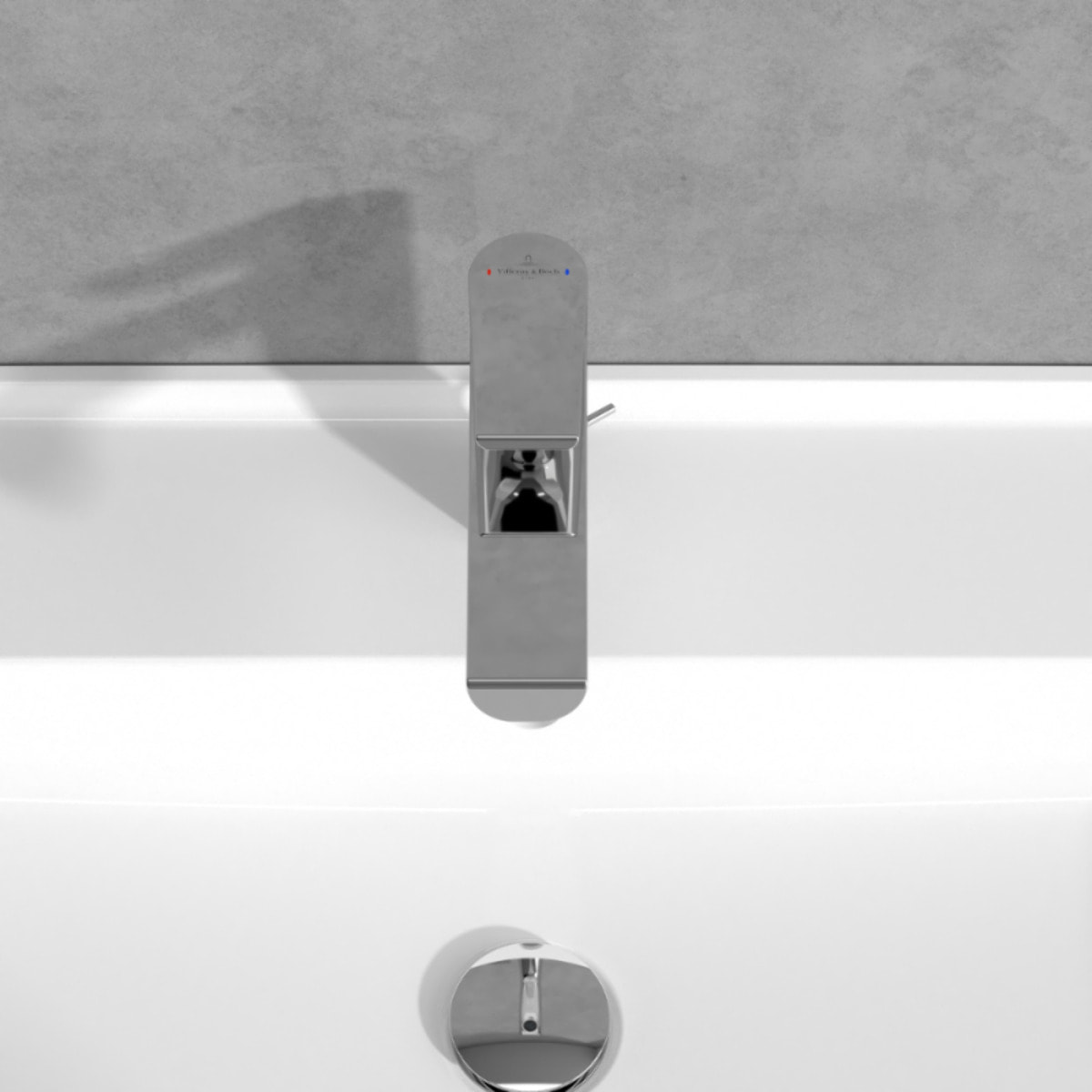 Mitigeur lavabo Liberty L avec tirette Chrome