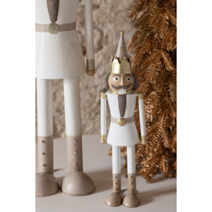 J-Line figurine Casse-Noisette Moustache - métal - mix - small - 2 pièces