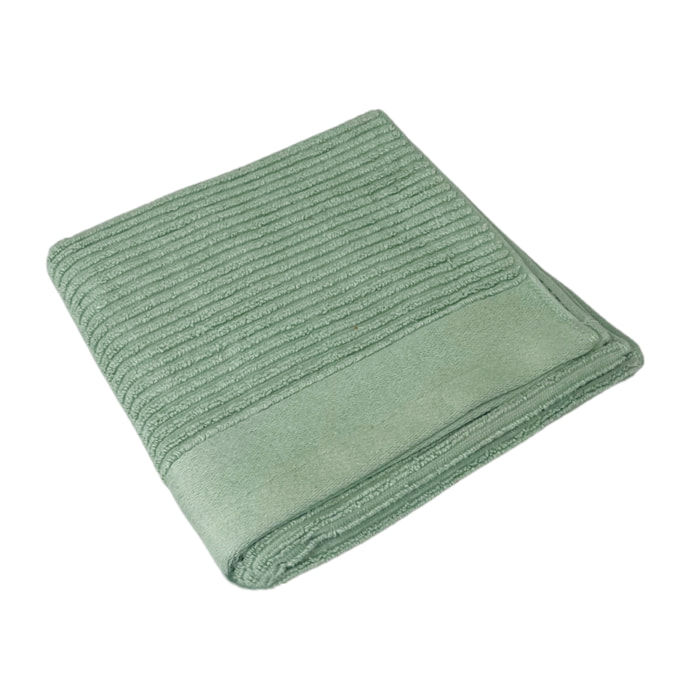 Telo Bagno In Morbida Spugna Assorbente Boutique Colore Salvia