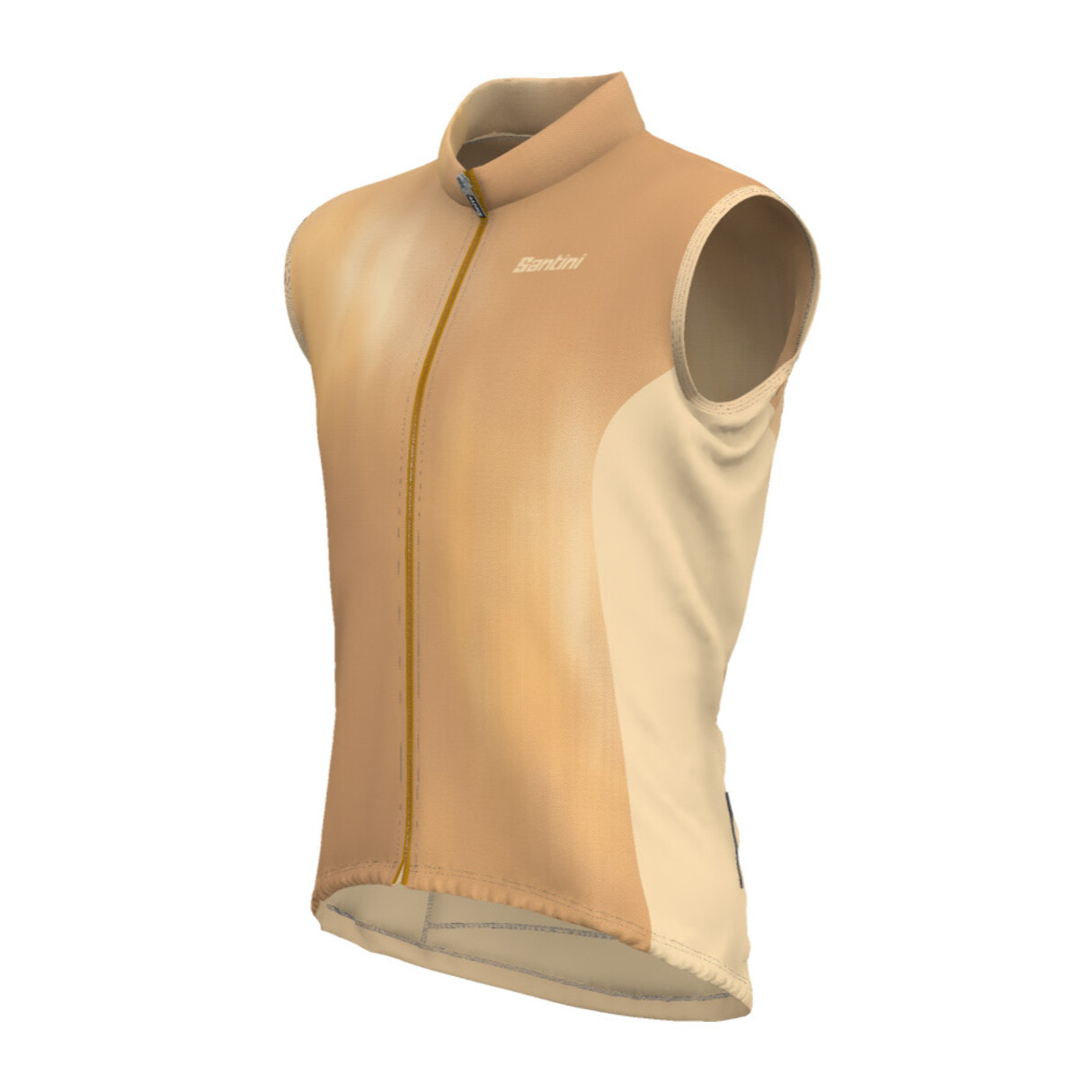 Nbl Flux – Gilet Coupe-Vent Unisexe - Ocre - Unisex