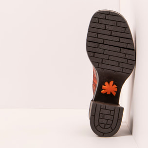 Sandalias con tacón 1994 SNAKE TEJA/ EIVISSA color Teja