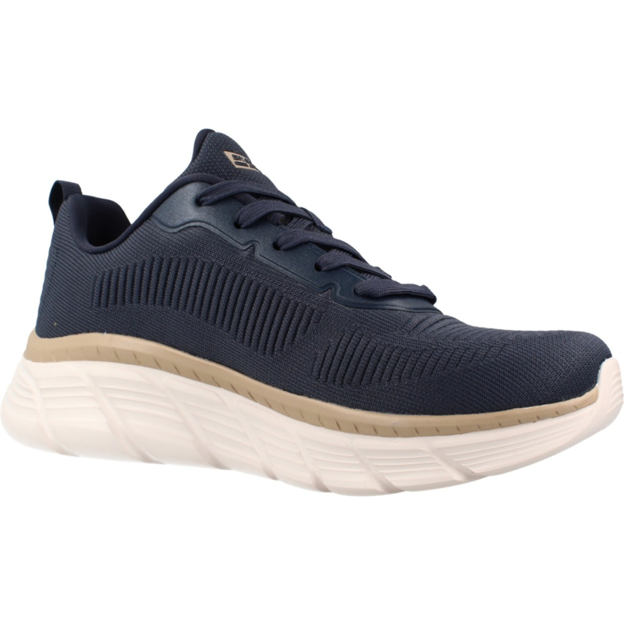 Sneakers De  Mujer Bobs B Flex Hi Flying Hi Azul