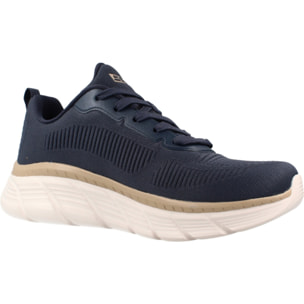 Sneakers De  Mujer Bobs B Flex Hi Flying Hi Azul